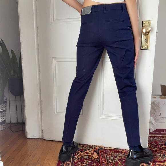 BNWT Gap navy cigarette trousers - Picture 2 of 4
